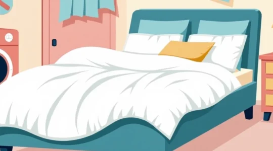 entretenir sa couette